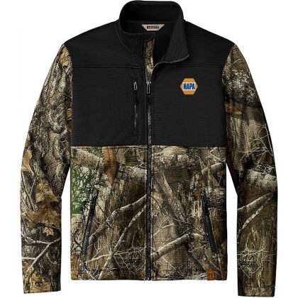 2369333, X-Small, Deep Black/ Realtree Edge, Left Chest, NAPA Bolt - Full Color.